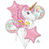 Magical Unicorn Bouquet Foil Balloons