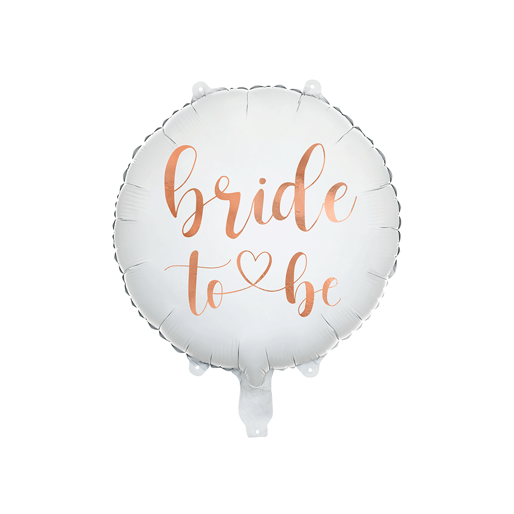 Bride To Be Round Balloon