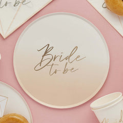 Bride To Be Plates 8pk