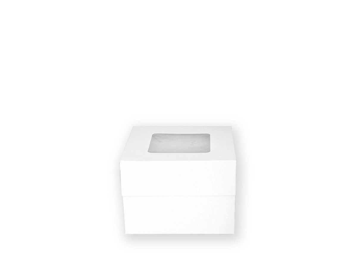 Cake Box 8x8x6in (20cm x 20cm x 15cm high)
