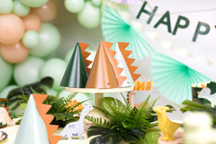 Dinosaur Mixed Party Hats 6pk