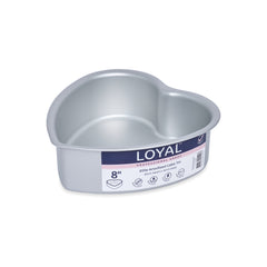 LOYAL Heart Cake Tin 8" x 3" (20cm x 7.5cm)