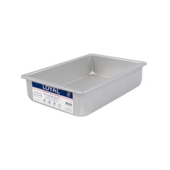 LOYAL Cake Tin Quarter Slab 8" x 12" x 3" (20cm x 30cm x 7.5cm)