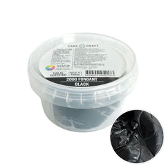 Cake Craft Fondant Black 200g
