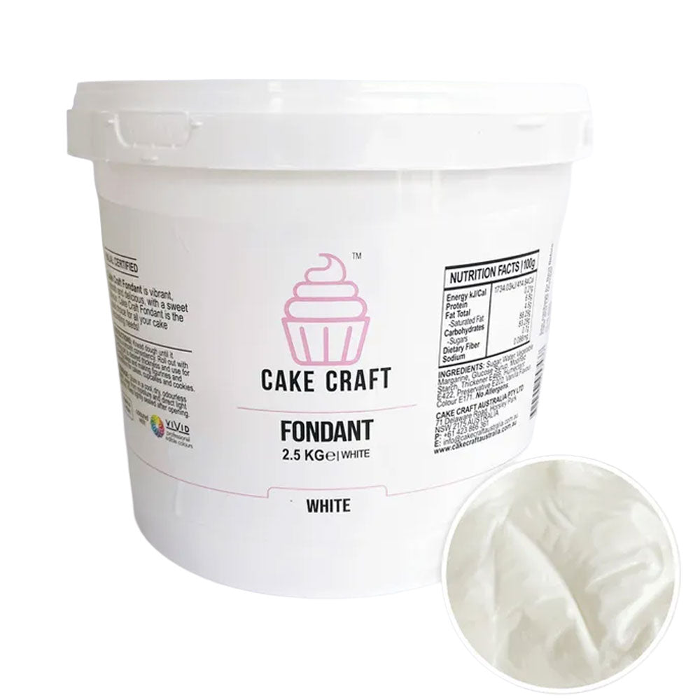 Cake Craft Fondant White 2.5kg