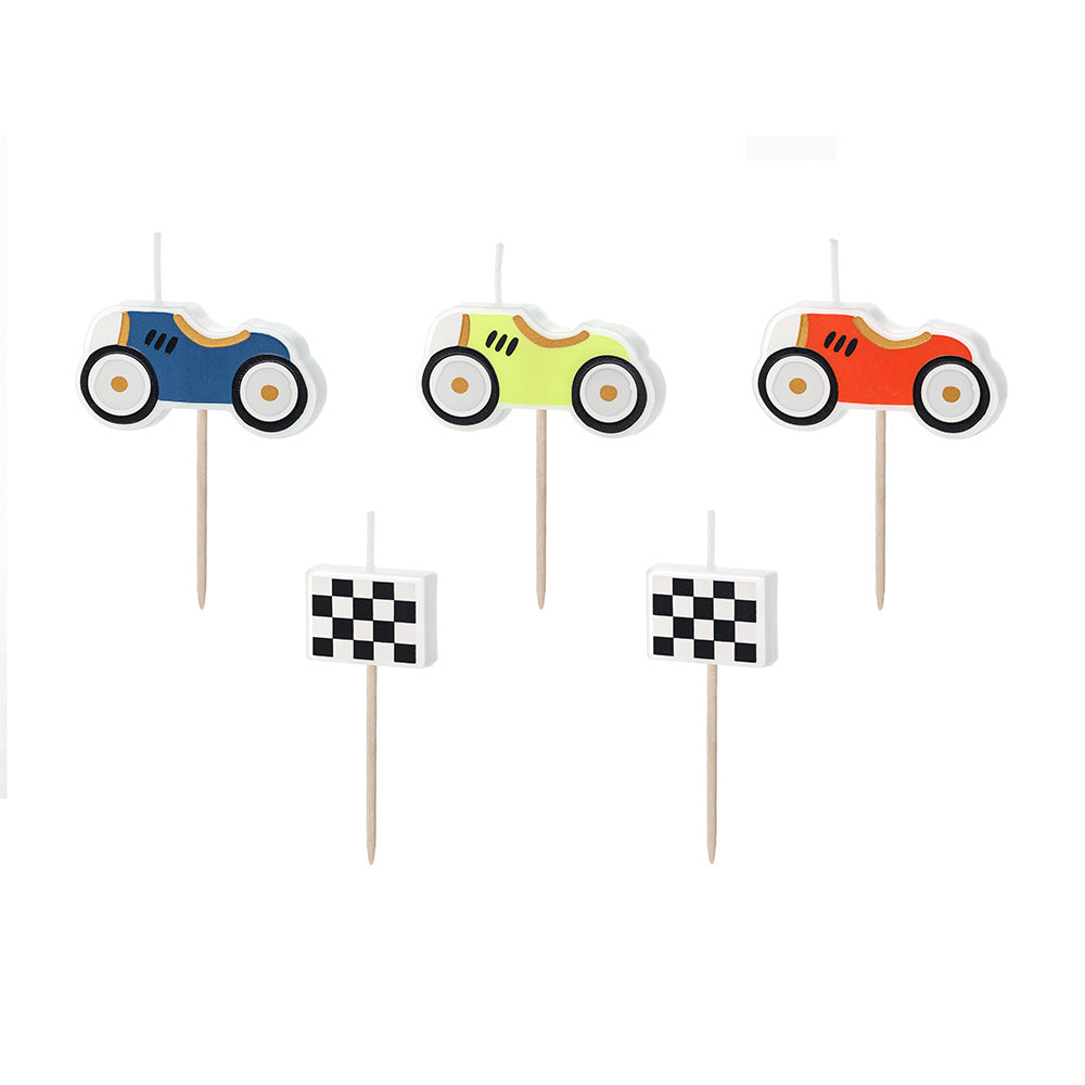 Race Car Candles
