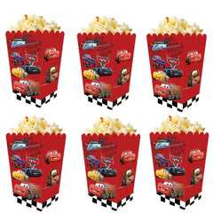 Disney Cars Popcorn Boxes 6pk