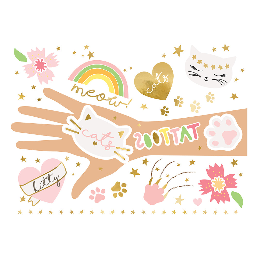 Cat Tattoos 12pk