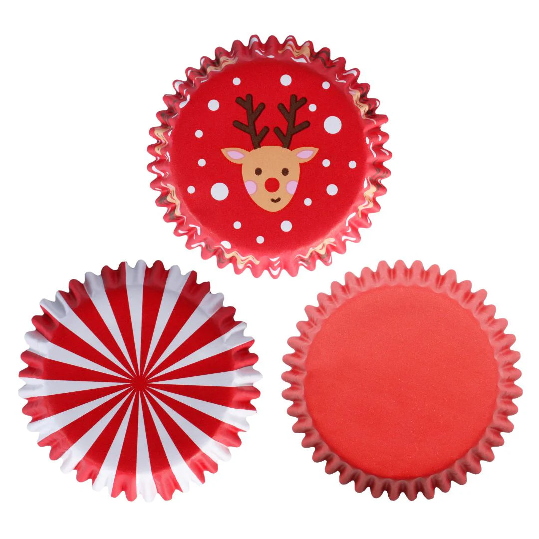 Christmas Cupcake Cases 100pk