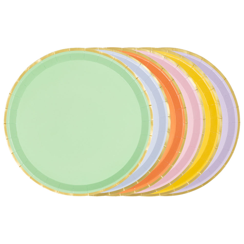 Colourful Plates 6pk