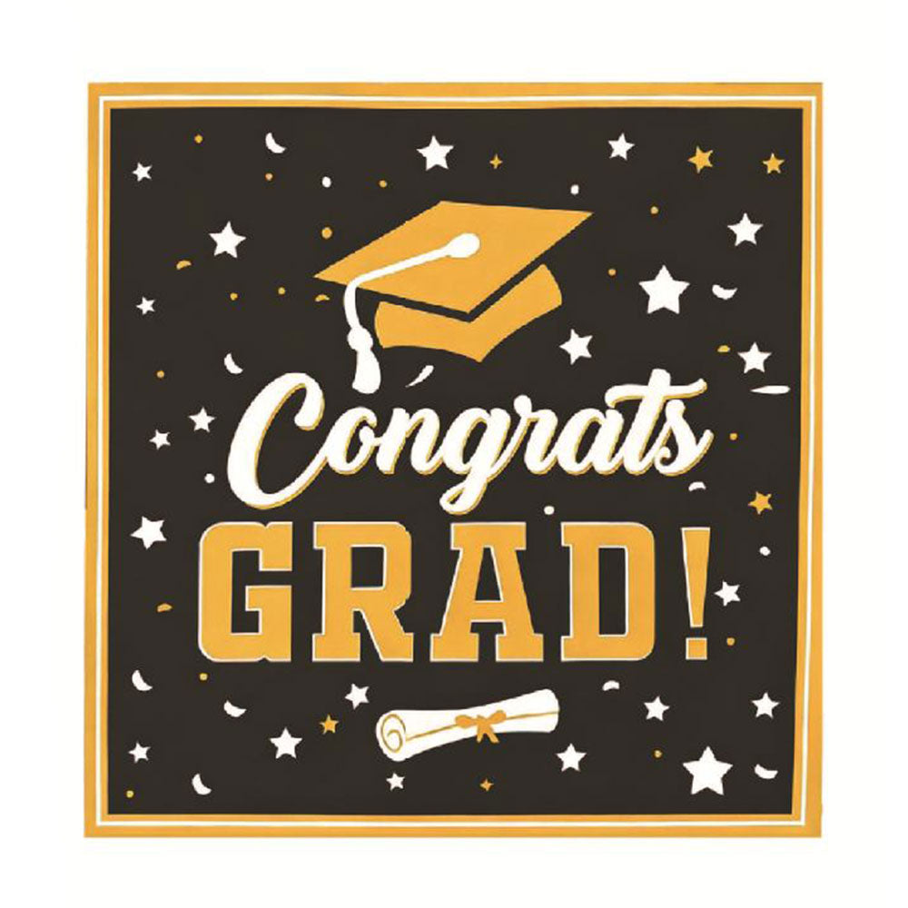 Graduation Napkins 20pk