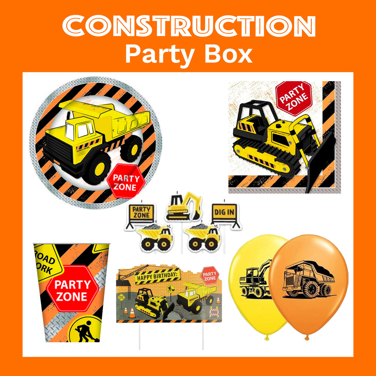 Construction Party Box