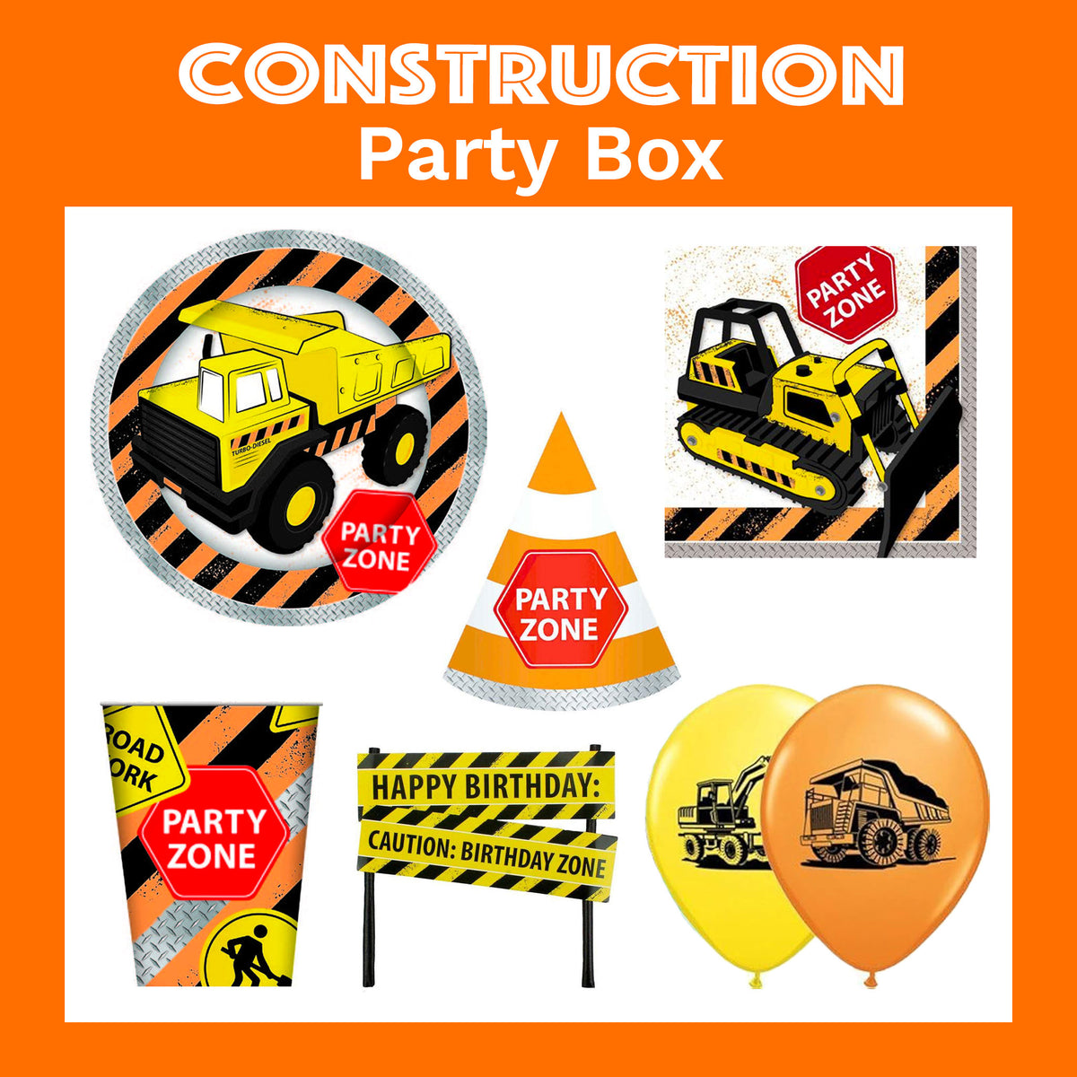 Construction Party Box