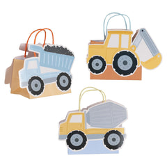 Construction Vehicle Party Bags 5pk