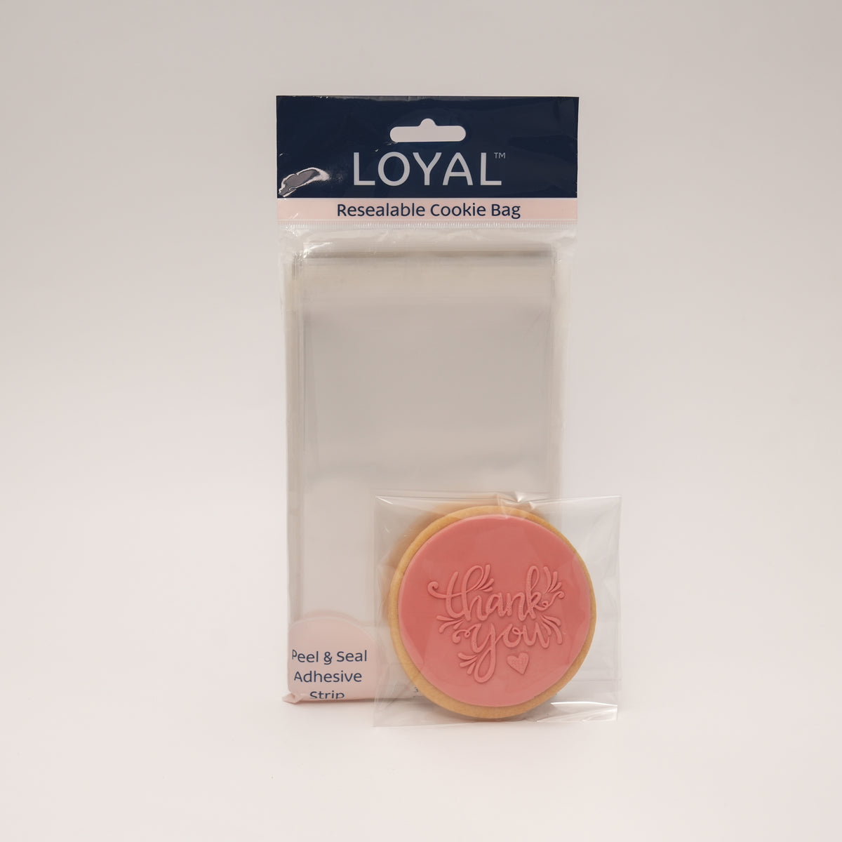 Medium Resealable Cookie Bags 10cm x 15cm 100pk