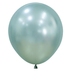 45cm Silk Cool Mint Balloons