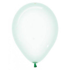 Crystal Pastel Green Balloons