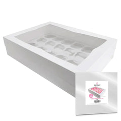 Cupcake Box 24 Holes 4in high
