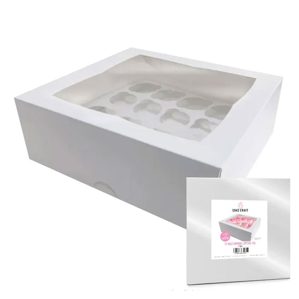 Cupcake Box 12 Holes 4in high