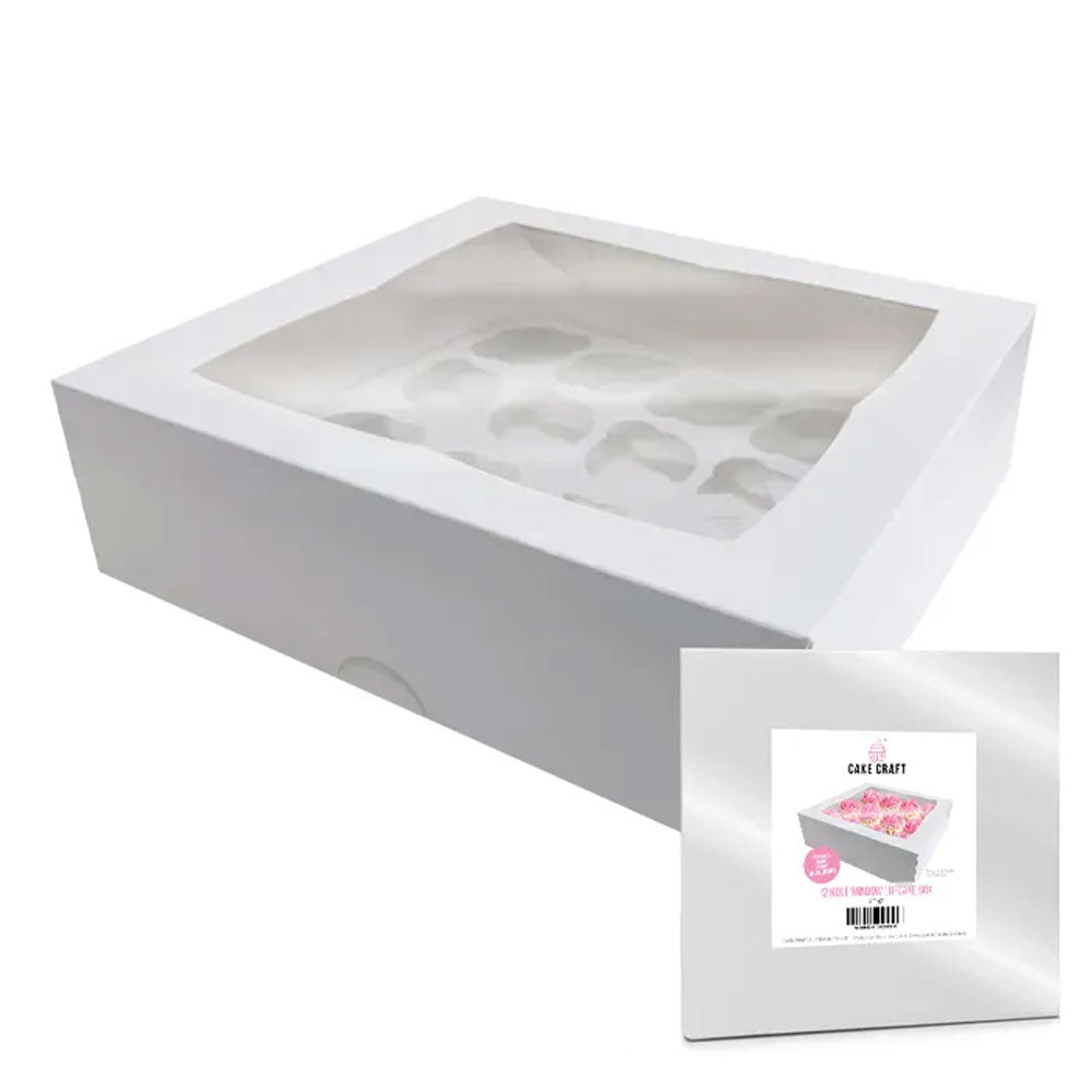 Cupcake Box 12 Holes 3in high
