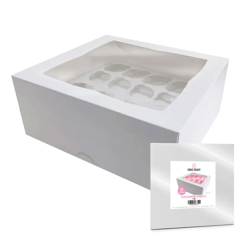 Cupcake Box 12 Holes 5in high