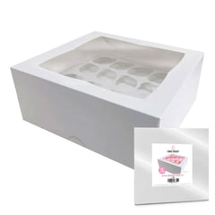 Cupcake Box 12 Holes 5in high