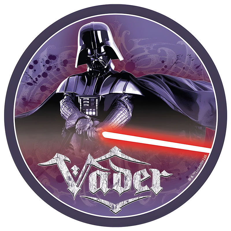 Darth Vader Edible Icing Cake Image