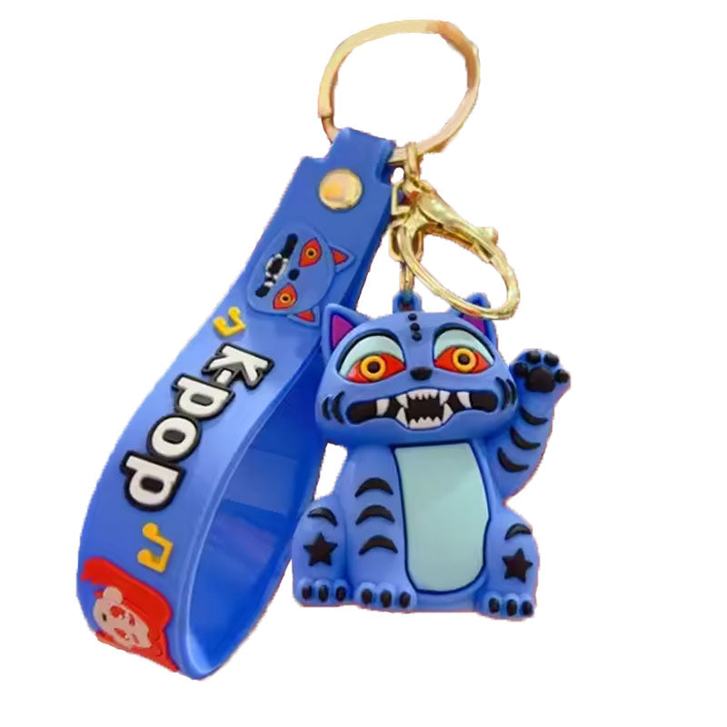KPop Demon Hunters Derpy Tiger Key Chain