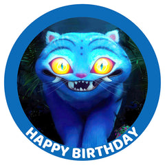KPop Demon Hunters Derpy Tiger Edible Icing Cake Image
