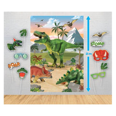 Dinosuar Backdrop & Photo Props