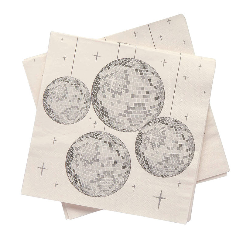 Disco Party Napkins 16pk