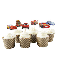 Disney Cars Cupcake Toppers 24pk