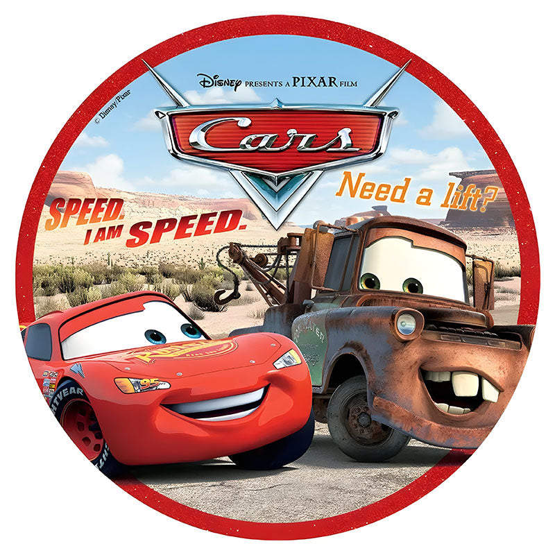 Disney Cars Edible Icing Cake Image