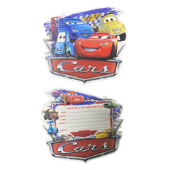 Disney Cars Inviitations 10pk