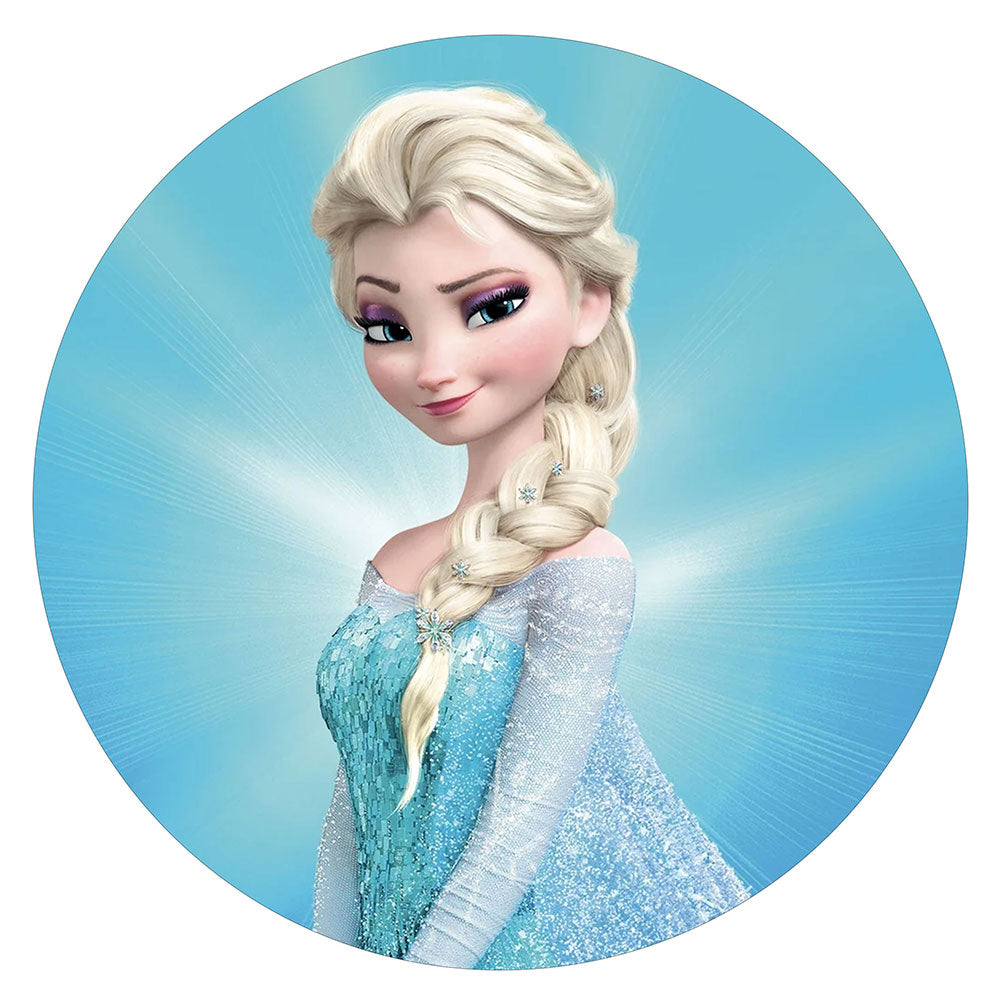Frozen Elsa Edible Icing Cake Image