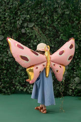 Jumbo Pink Butterfly Foil Balloon