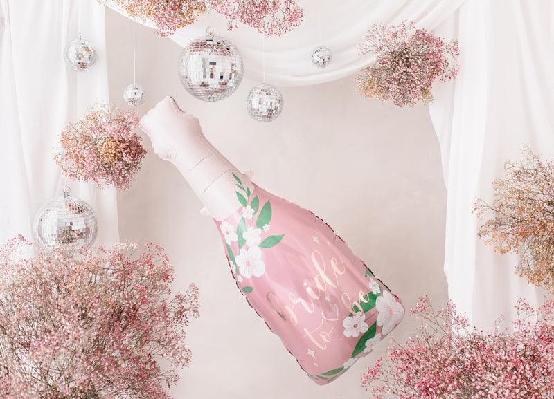 Jumbo Bride to Be Champagne Bottle Foil Balloon