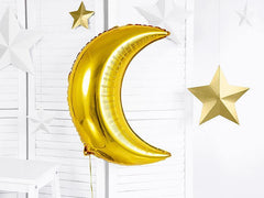 Large Gold Moon Foil Balloon