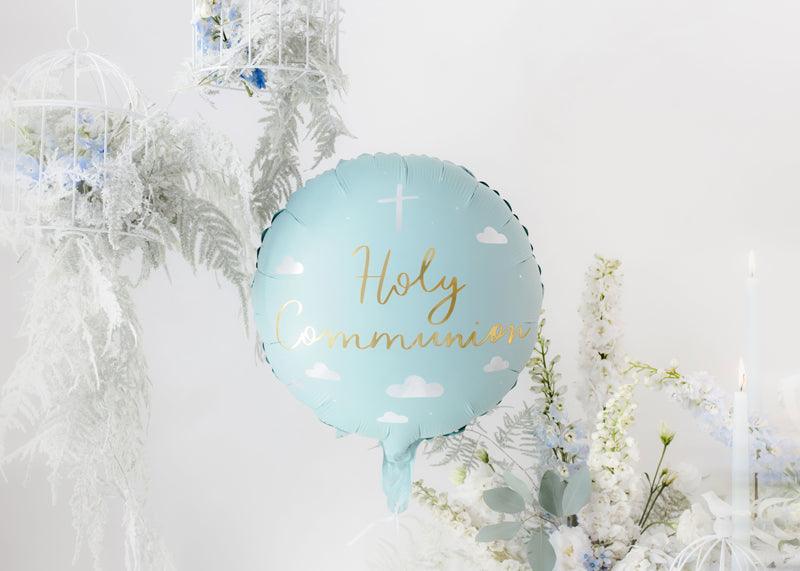 Holy Communion Round Foil Balloon