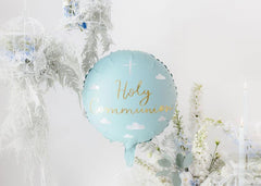 Holy Communion Round Foil Balloon