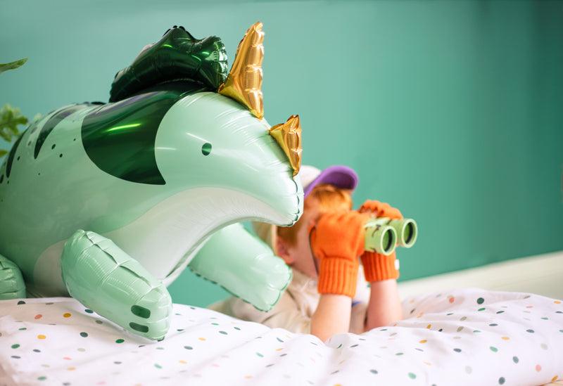 Jumbo Green Triceratops Foil Balloon