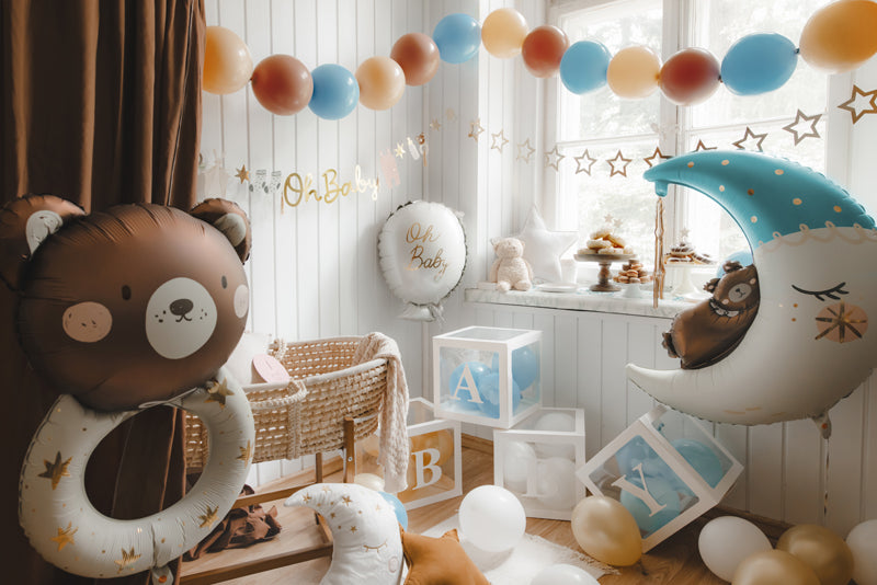 Jumbo Teddy Rattle Foil Balloon