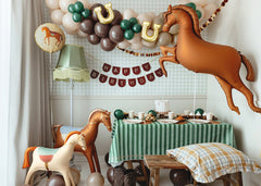 Horseshoe Foil Balloons 3pk