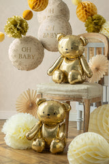 Floral Oh Baby Round Foil Balloon