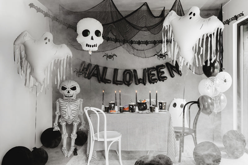 Jumbo Ghost with Tassels Foil Ballooon