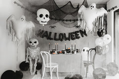 Jumbo Ghost with Tassels Foil Ballooon