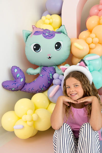 Gabby's Dollhouse MerCat Foil Balloon