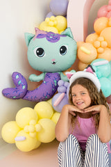 Gabby's Dollhouse MerCat Foil Balloon