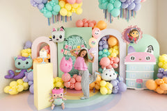 Gabby's Dollhouse MerCat Foil Balloon