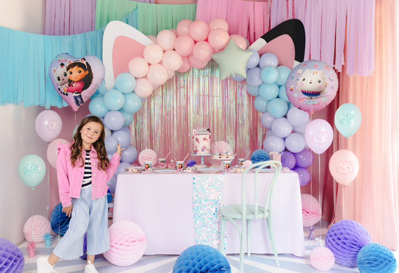 Gabby's Dollhouse Cakey Round Foil Balloon